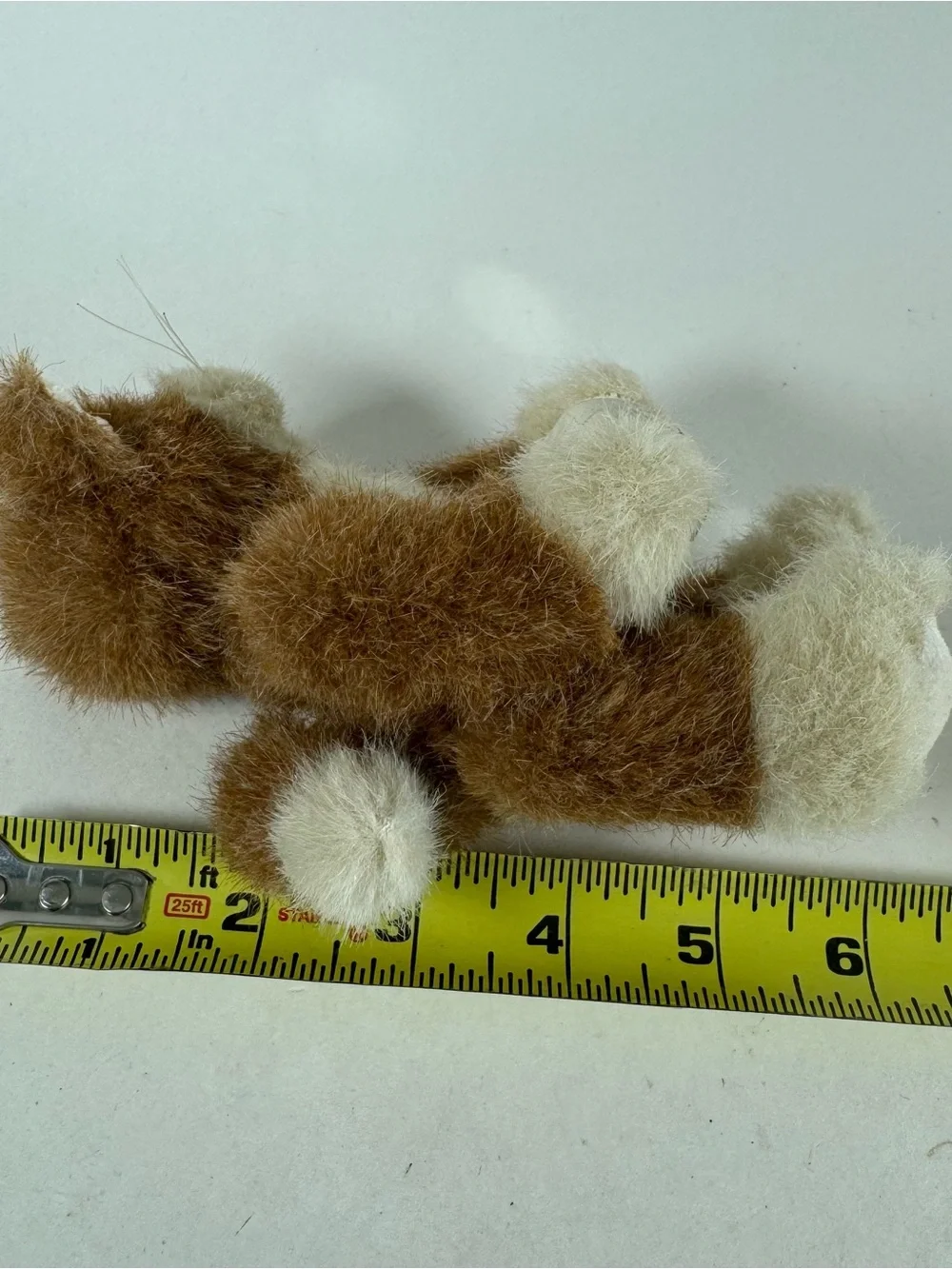 Boyds Bears Plush Cat Soap Bar Brown Cream Beige 1999 6